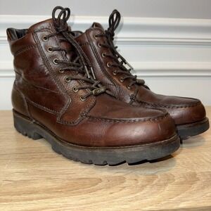 Rockport XCS  Men Size 13M Waterproof Hydro Shield Leather Hiking Boots Portugal